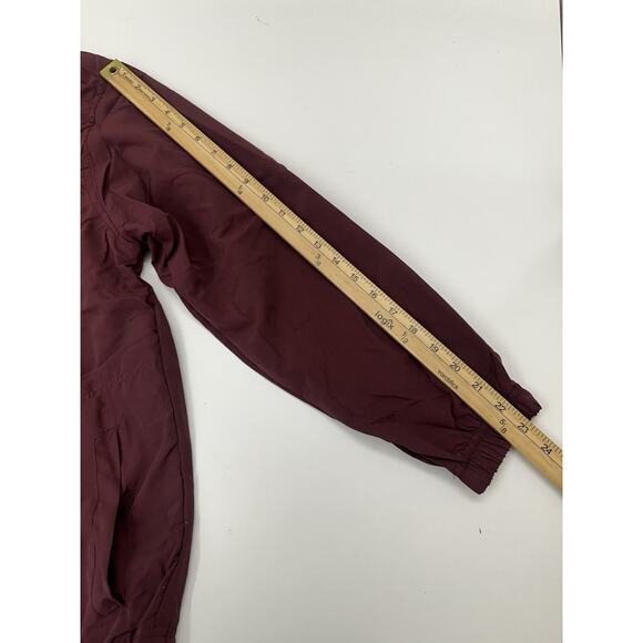 The Paragon Womens Two Piece Pant Set Size XL Maroon Jacket Pants Trackset - Picture 15 of 16